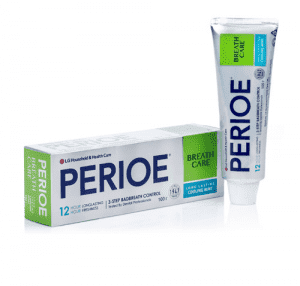 Perioe LG Освежающая зубная паста с ароматом морозной мяты Breath Care Longlasting Cool Mint, 100 г 
