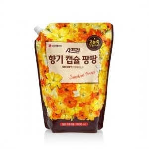 Saffron LG Ополаскиватель для белья Fragrance Sunshine Breeze, 1,6 л - мягкая упаковка 